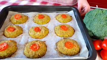 BURGER DI BROCCOLO E PATATE