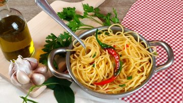 aglio olio e peperoncino