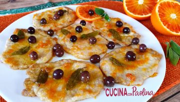 scaloppine di maiale all’arancia