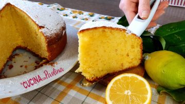 torta ricotta e limone