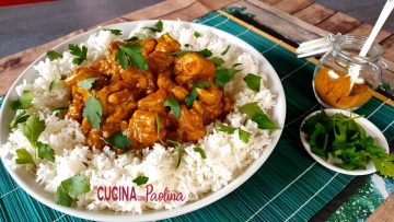 pollo al curry con riso basmati