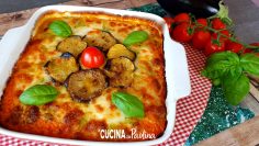 riso al forno alla parmigiana di melanzane