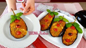 melanzane ripiene al forno