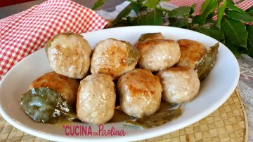 polpette al vino bianco cremose