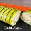 rotolo di frittata alle zucchine ripieno