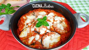 Parmigiana di melanzane in padella senza frittura