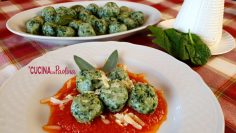 gnocchi ricotta e spinaci