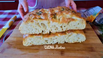 focaccia alta e soffice ( senza impastare)