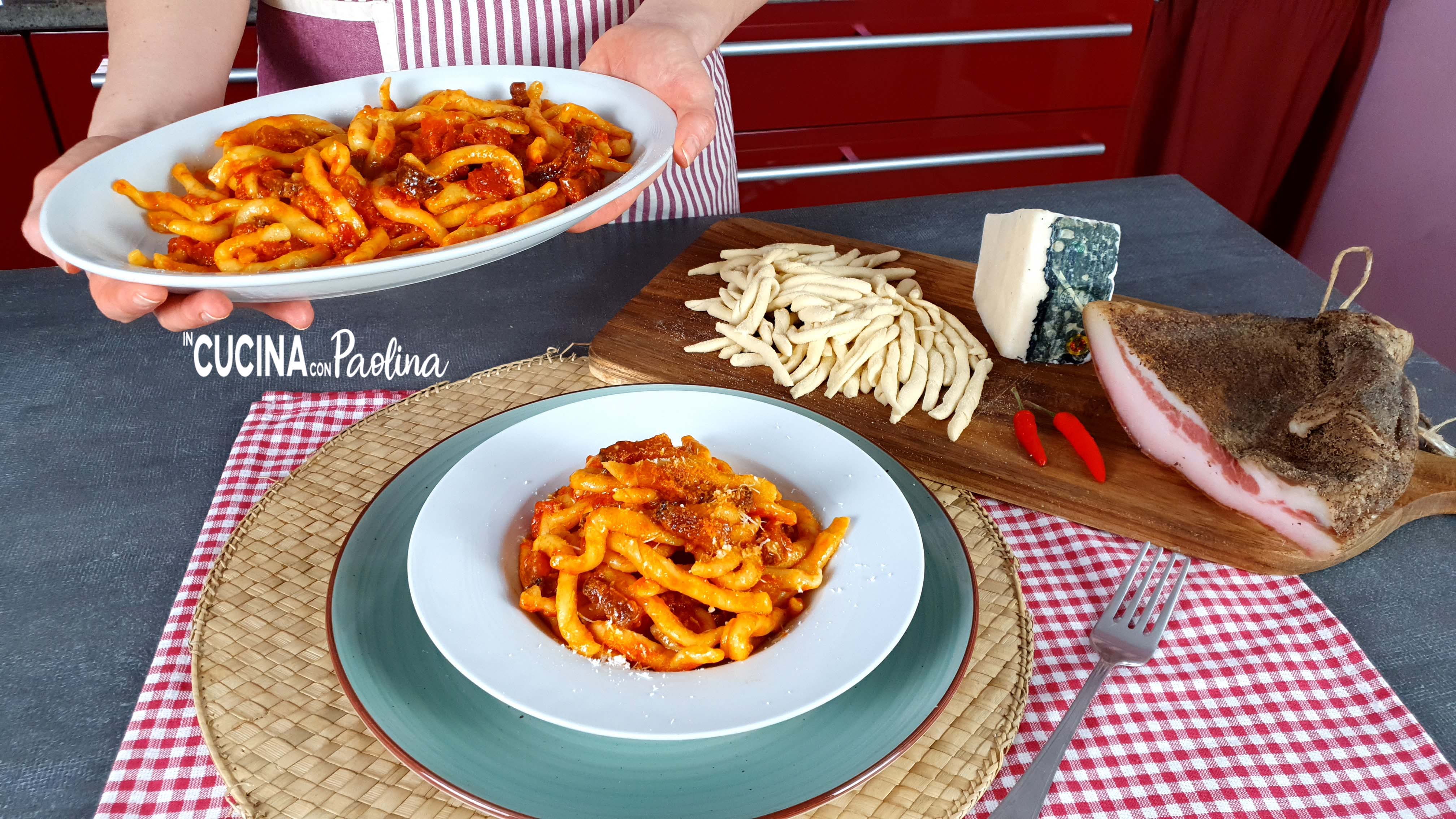 strozzapreti all’amatriciana