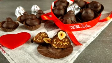 cioccolatini baci fatti in casa