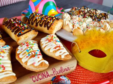 dolcetti di pasta sfoglia di carnevale ok