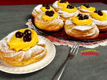 zeppole di San Giuseppe al forno e senza burro